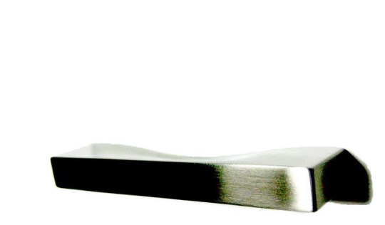 Ручка - скоба мебельная PAMAR  MN1060Z84G124, сатинированный никель покрытый лаком