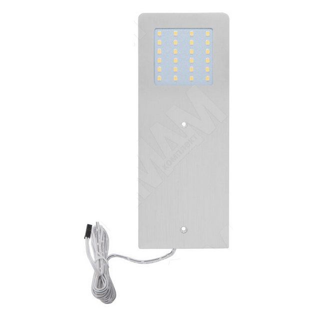 POLAR Светодиодный светильник накладной, серебро, 24V, 190мм, нейтральный белый 4000К, 5W