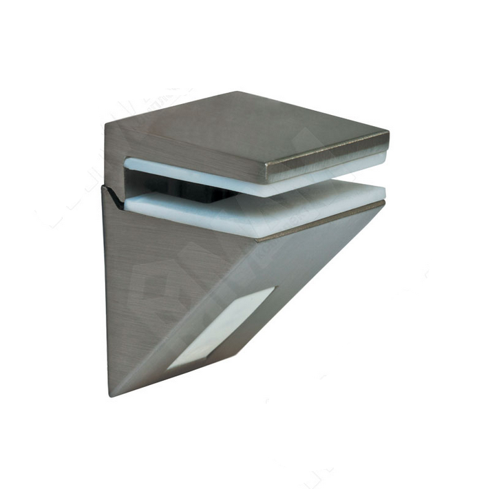 KALABRONE MINI Менсолодержатель для стеклянных полок 5 - 10 мм, нерж. сталь