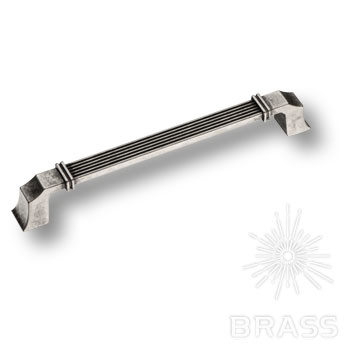 546-160-Silver Ручка скоба современная классика, серебро 160 мм
