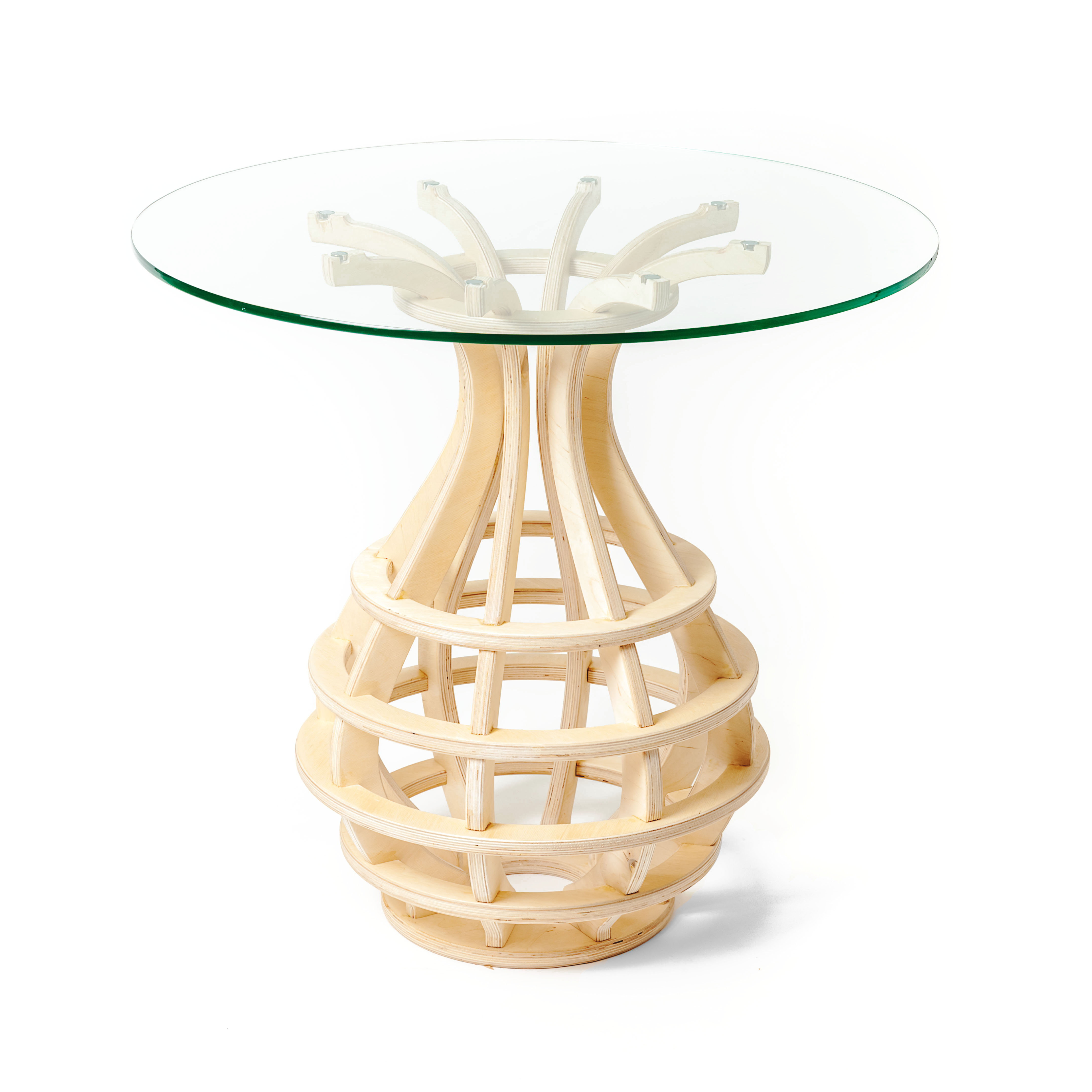Дизайнерский стол Pineapple, natural