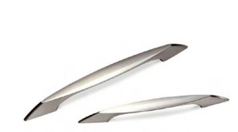 Ручка – скоба мебельная, модерн GIUSTI  128 мм, WMN.153.128.0003 никель