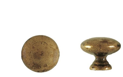 Ручка - кнопка мебельная PAMAR  15.324.35.12, состаренная бронза