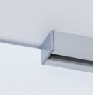 Заглушка пластиковая для профиль-рейлинга GINIS-Line. Цвет - серый