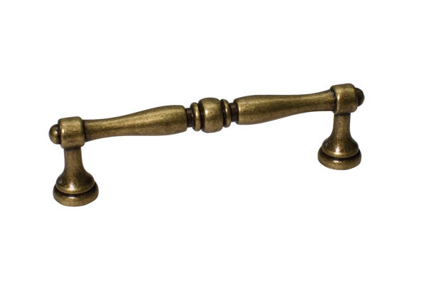 Ручка-скоба 96мм, отделка бронза античная 'Флоренция'