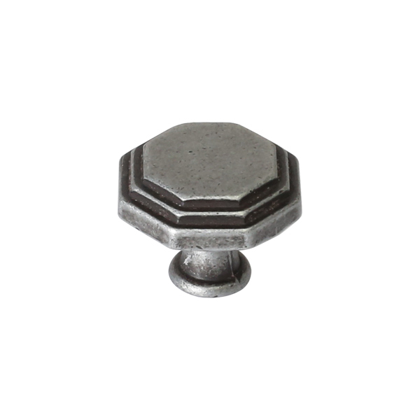 10.819.B50 Ручка-кнопка, отделка железо античное черное