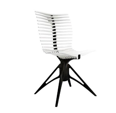 Дизайнерский стул Skelet-ON Ribs, color, белый