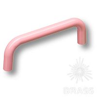 627RS Ручка скоба детская коллекция, цвет розовый глянцевый 96 мм