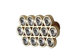 Ручка накладная мебельная PAMAR MN2078ZA00032Y1098, золото 24 карата