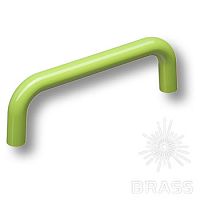 627PI Ручка скоба детская коллекция, цвет фисташковый глянцевый 96 мм