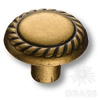 4517-22 Ручка кнопка классика, старая бронза