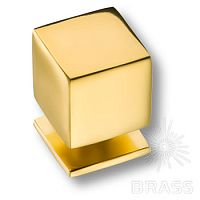 1954 0018 GL Ручка кнопка модерн 18 мм, глянцевое золото