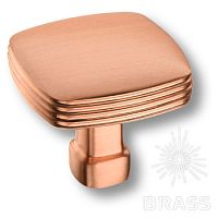 12-Copper Ручка кнопка современная классика, медный