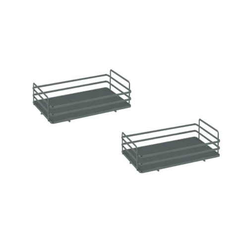 Ellite Комплект из 2-х сеток для колонны в базу 450, отделка орион серый