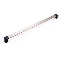 Ручка-скоба Espace B7.130474.93.12, анодиров. браширов. никель/мат. черный, 448/474, Metakor