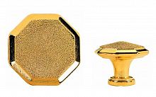 15.309.01 DIA 19 Ручка кнопка классика эксклюзивная коллекция, глянцевое золото 24K