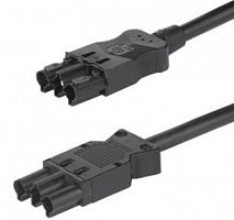 Сетевой кабель  EVOline® Express  (GST 18) 0,5м, черный