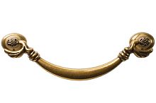 Ручка-скоба 128мм, отделка бронза 'Валенсия'