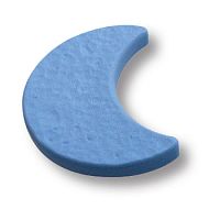 688AZ Ручка кнопка детская, месяц синий