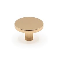 Ручка-кнопка COMO BIG, 0168041Z07, полированная латунь, D41 мм, Viefe