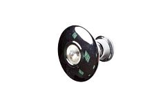 Ручка  - кнопка мебельная PO305Z26G104C101, хром блестящий