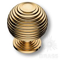 1930 0034 Big Gold Ручка кнопка модерн, глянцевое золото
