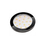 Светодиодиодный светильник Lumino, 12V, 1,5W, 16 SMD3528, 200см с mini AMP, черный, холодный свет