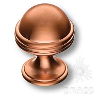29-Copper Ручка кнопка современная классика, медный