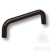 627NE Ручка скоба детская коллекция, цвет черный глянцевый 96 мм