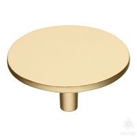 4137 002PC35 Ручка кнопка, матовое золото