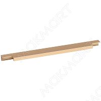 HPP.03.0296.GT-BA Ручка-профиль накладная L.296мм, отделка золото шлифованное (анодировка)