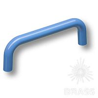 627AZM Ручка скоба детская коллекция, цвет голубой глянцевый 96 мм