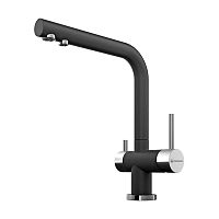 Omoikiri Nagano-BL латунь/черный