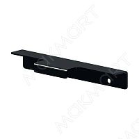 RT.06.146.9005 Ручка-профиль накладная L.146мм, отделка черный бархат (матовый)