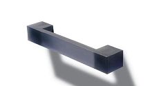 Ручка - скоба мебельная PAMAR MN836-1A160A217, серо-дымчатый прозрачный