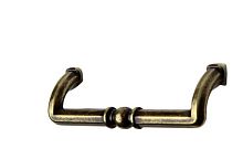 Ручка - скоба мебельная PAMAR MN494Z96G101, состаренная бронза