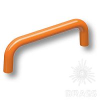 627NA Ручка скоба детская коллекция, цвет оранжевый глянцевый 96 мм