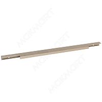 HPP.03.0446.CL-BA Ручка-профиль накладная L.446мм, отделка сталь нержавеющая шлифованная (анодировка)