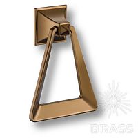 907-Bronze Ручка кольцо модерн, бронза