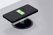  VERSACHARGER QI Врезная беспроводная быстрая зарядка с LED-индикатором контакта