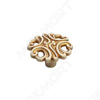 WPO.723Y.038.M00T5 Ручка-кнопка, отделка золото винтаж