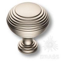 1937 0032 PNM Ручка кнопка современная классика, полированный никель