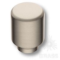 4237 001MP08 Ручка кнопка современная классика, сатинированный никель