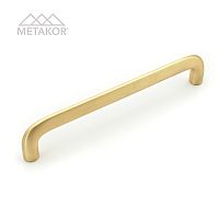 11.4119.24 Ручка-скоба Neck брашированное золото, 160 Metakor