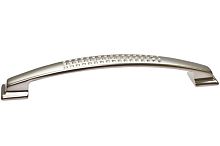 Ручка-скоба 160мм, отделка никель матовый