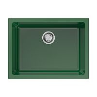 Omoikiri Okinoshima 61-U/I-RG Glossy Natceramic/royal green глянцевый