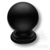 8352-032 Ручка кнопка современная классика, чёрный