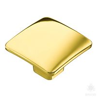 436025MP11 Ручка кнопка, глянцевое золото