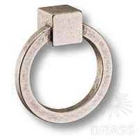 15.163.60.16 Ручка кольцо современная классика, старое серебро