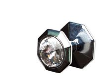 Ручка  - кнопка мебельная PP192Z25G104C101 хром блестящий